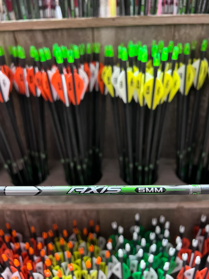 EASTON AXIS 5MM FLETCHED ARROWS 1 EASTON AXIS 5MM FLETCHED ARROWS